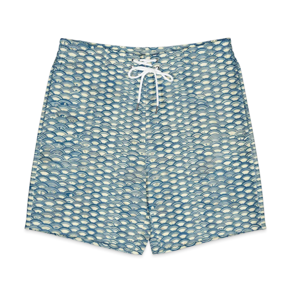 Tidal Archive on Men's Board Shorts — Front