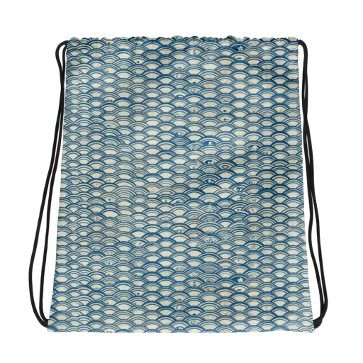 Tidal Archive on a Drawstring Bag