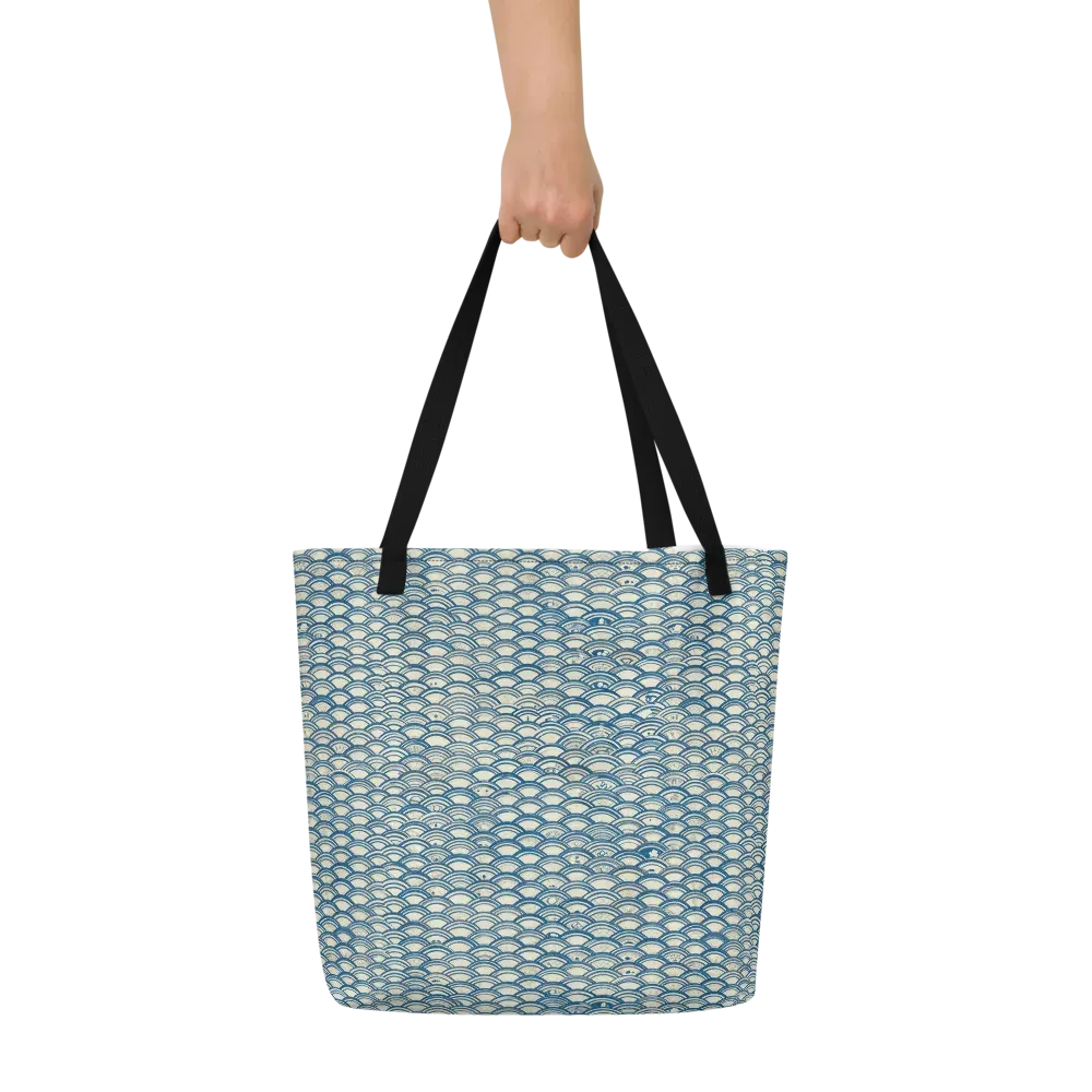 Tidal Archive on Large Tote Bag W/ Pocket — Front