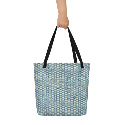 Tidal Archive on a Large Tote Bag W/ Pocket