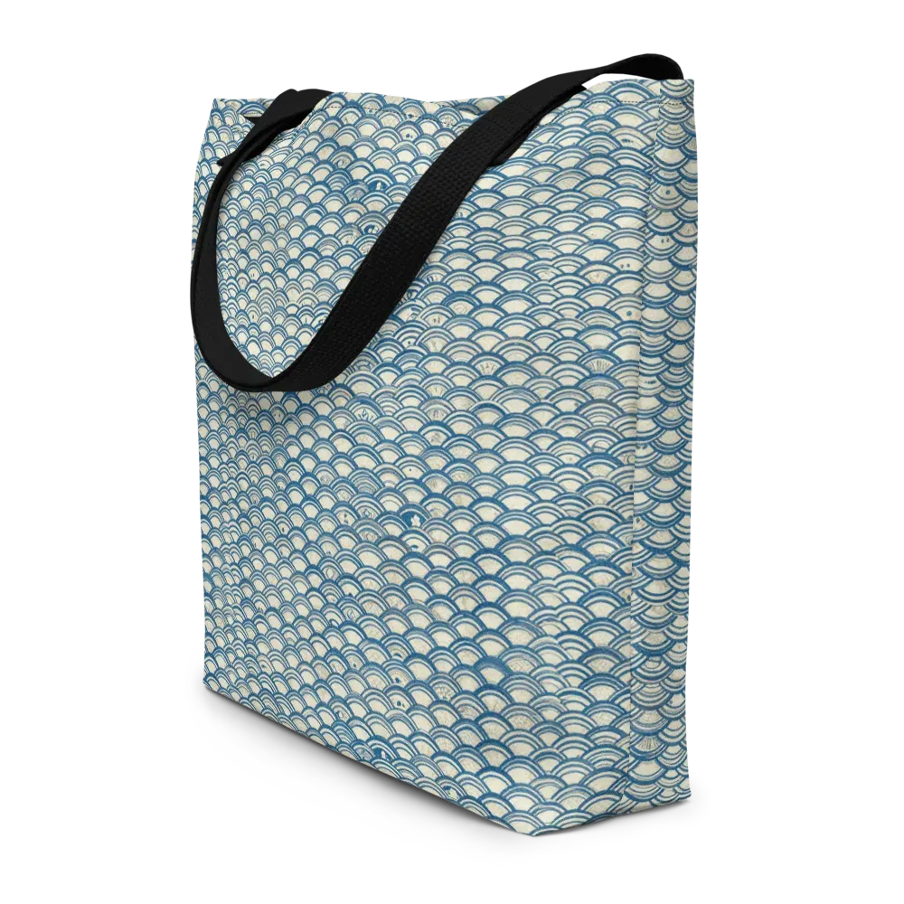 Tidal Archive on Large Tote Bag W/ Pocket — Front