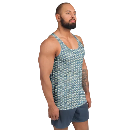 Tidal Archive on a Men's Tank Top