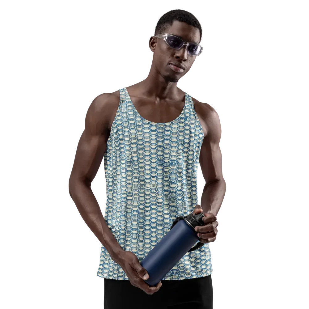 Tidal Archive on Men's Tank Top — Front