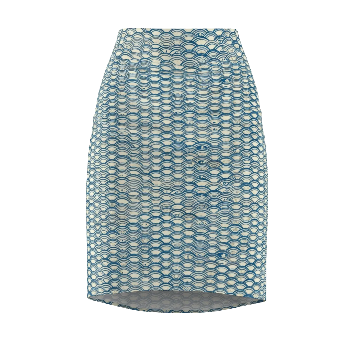 Tidal Archive on Pencil Skirt — Front