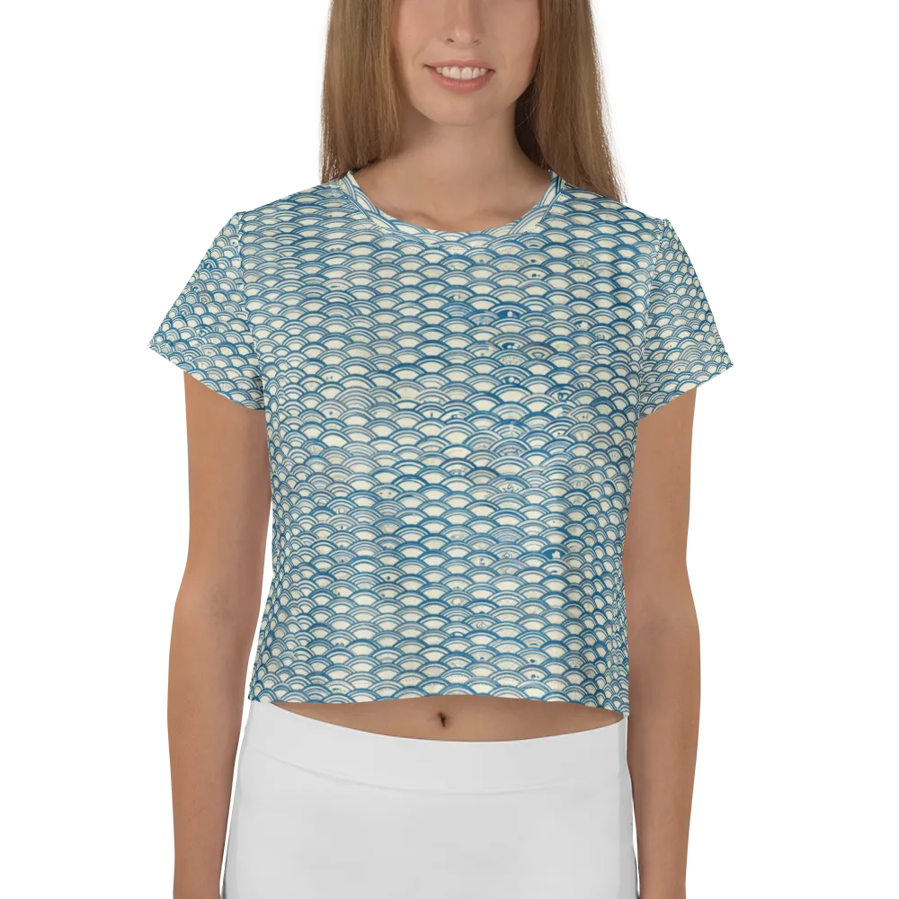 Tidal Archive on Crop Tee — Front