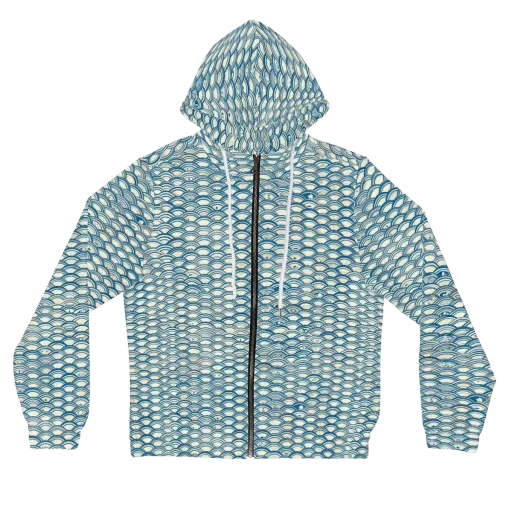 Tidal Archive on a Women's Full-Zip Hoodie