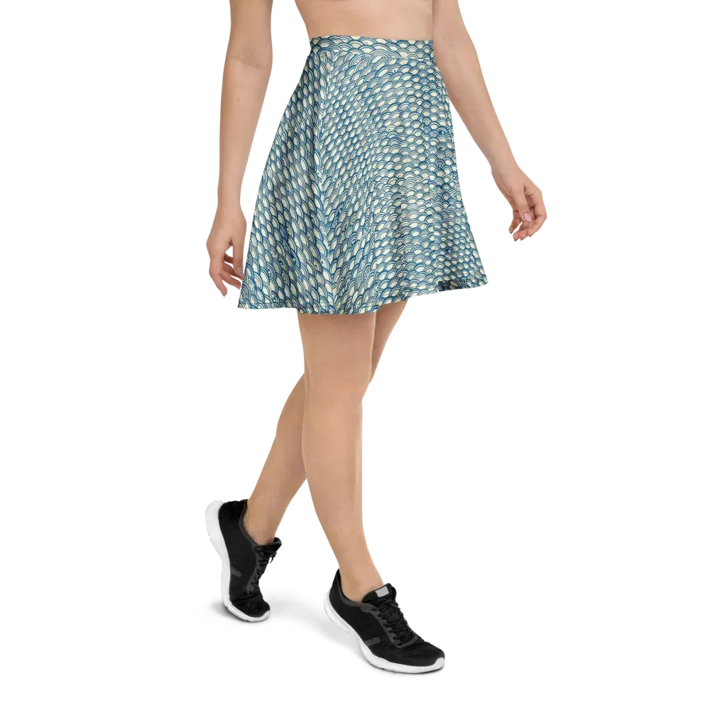 Tidal Archive on Skater Skirt — Right