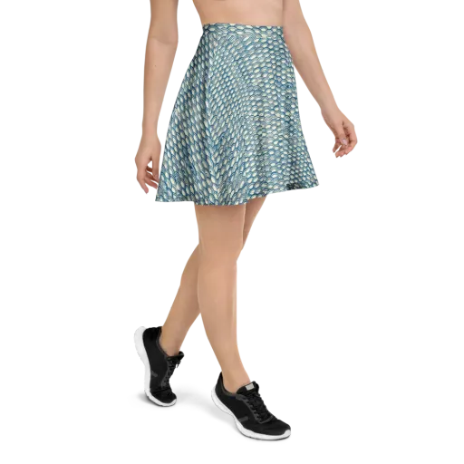 Tidal Archive on a Skater Skirt