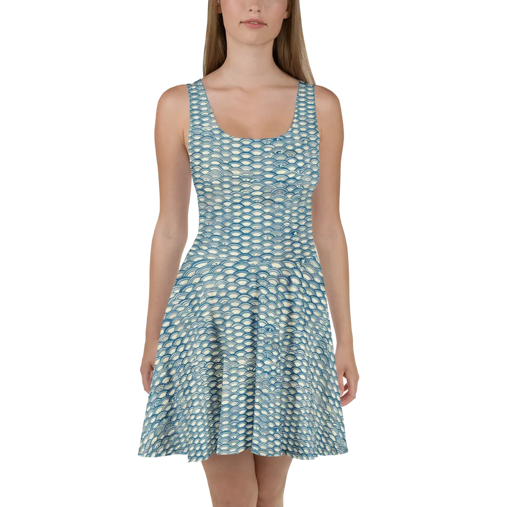 Tidal Archive on Skater Dress — Front