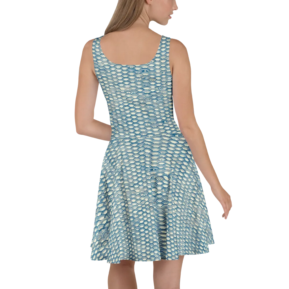Tidal Archive on Skater Dress — Back