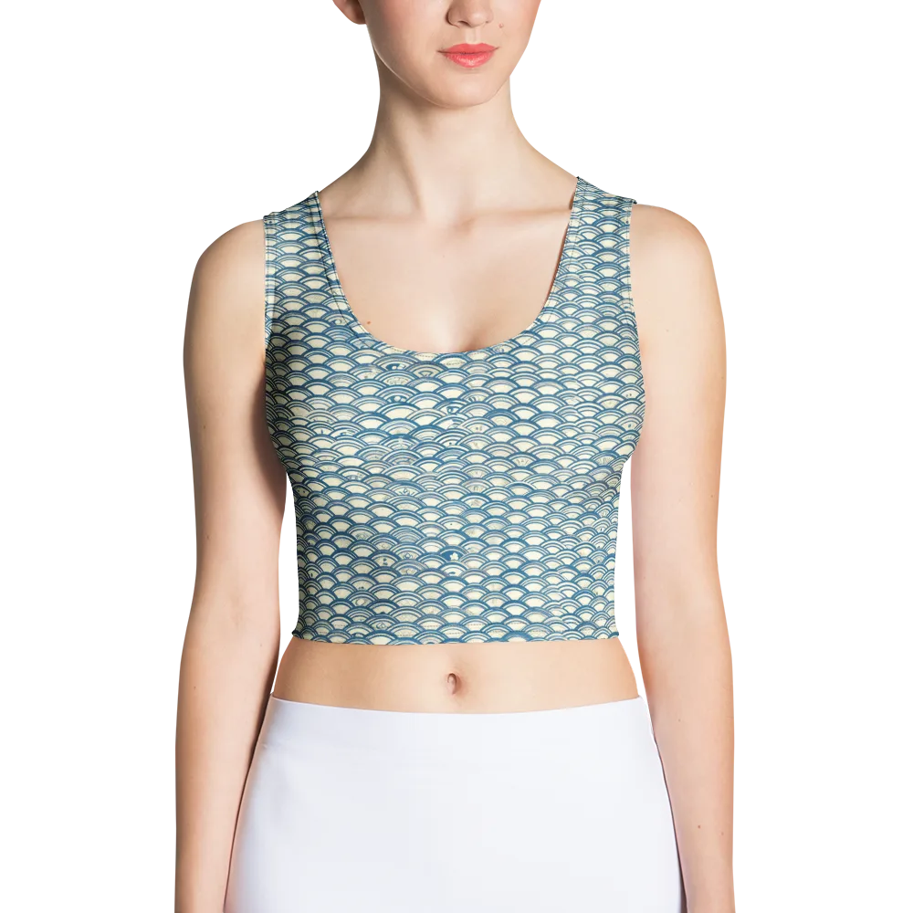 Tidal Archive on Crop Top — Front