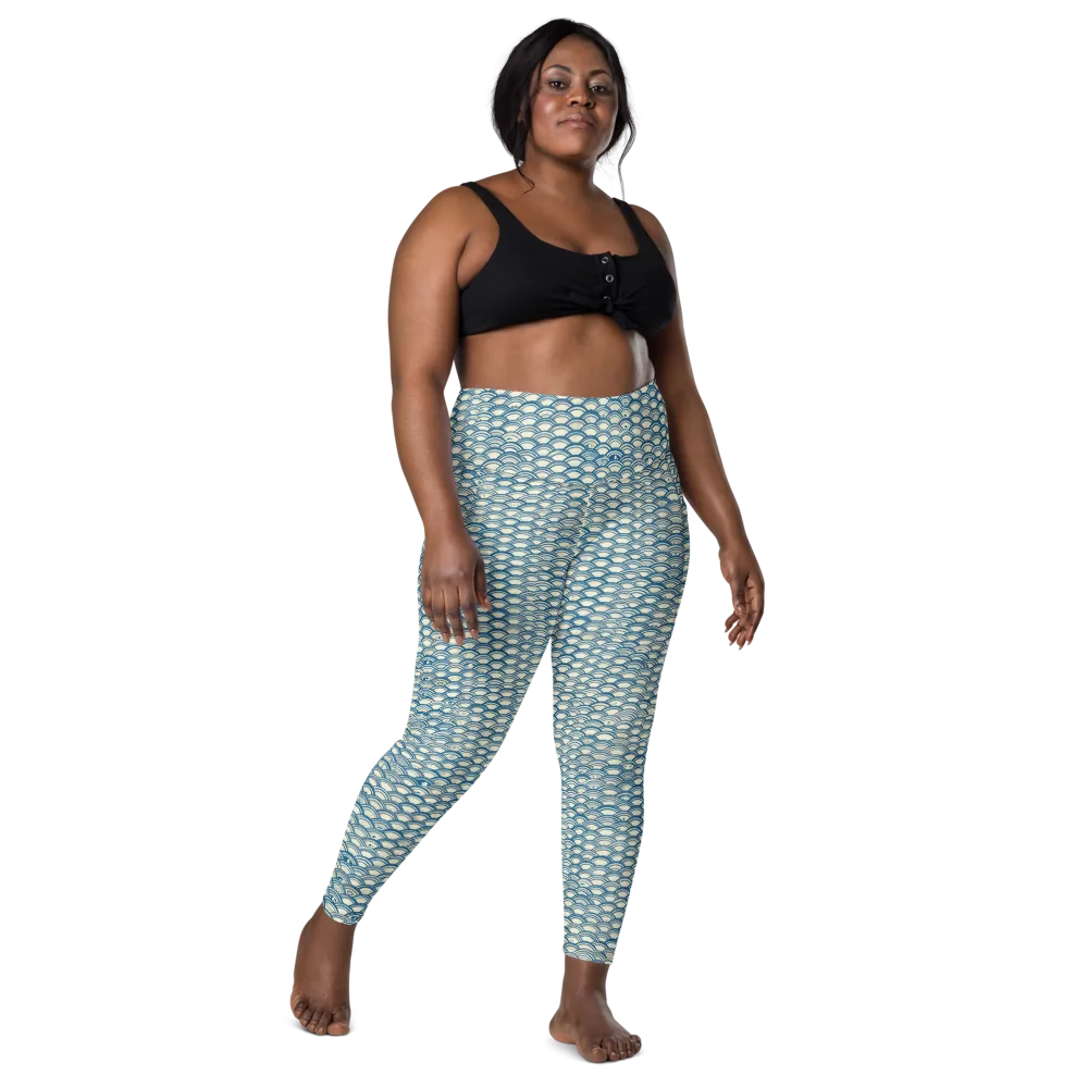 Tidal Archive on Leggings with Pockets — Front