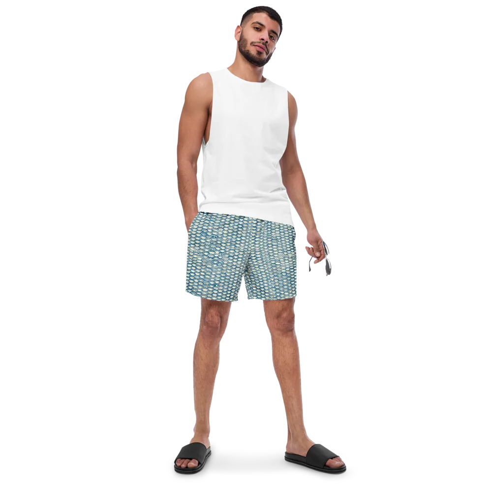 Tidal Archive on Swim Trunks — Front