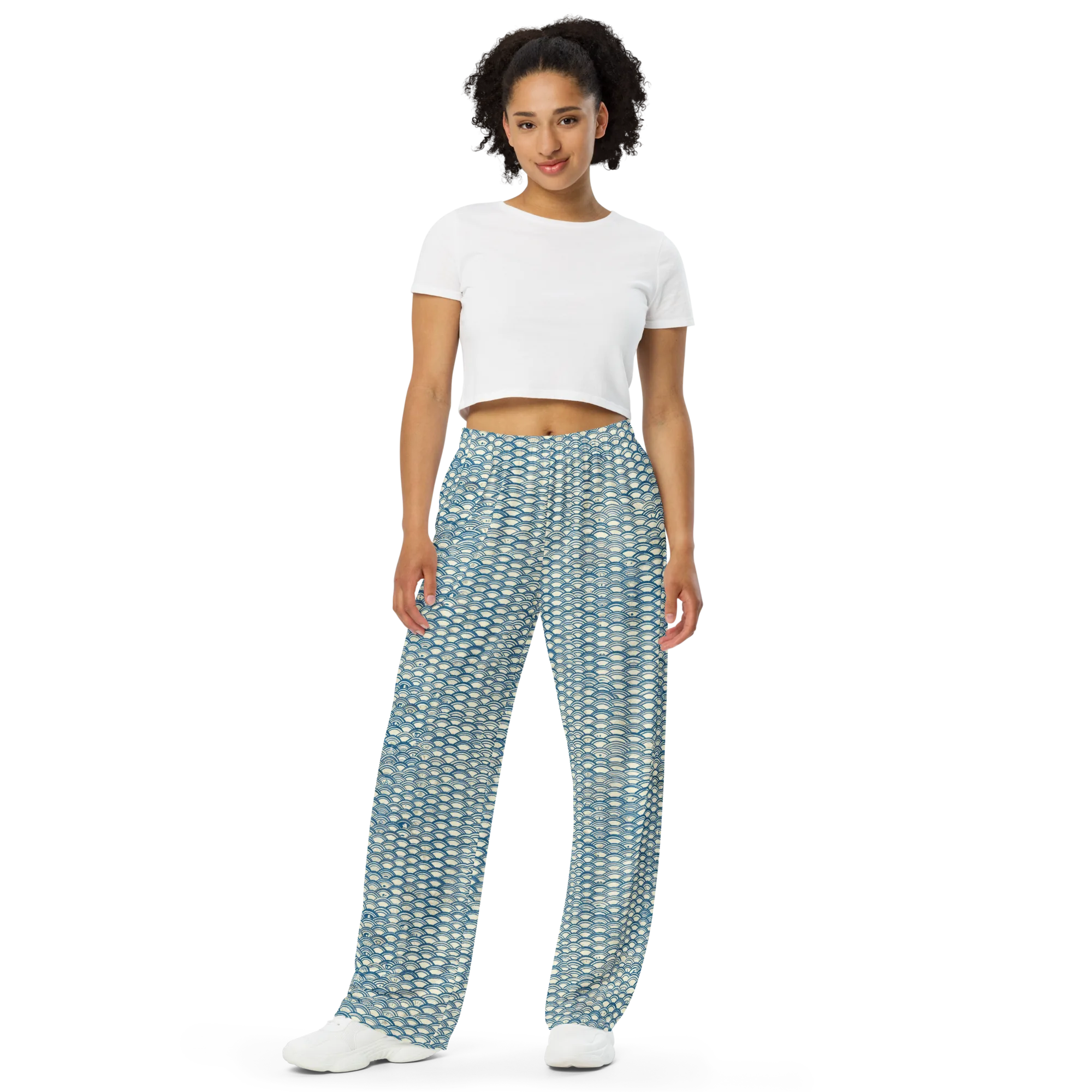 Tidal Archive on Wide-Leg Pants — Front
