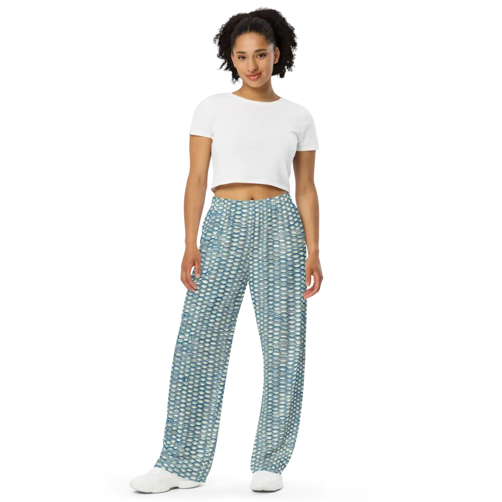 Tidal Archive on Wide-Leg Pants — Front