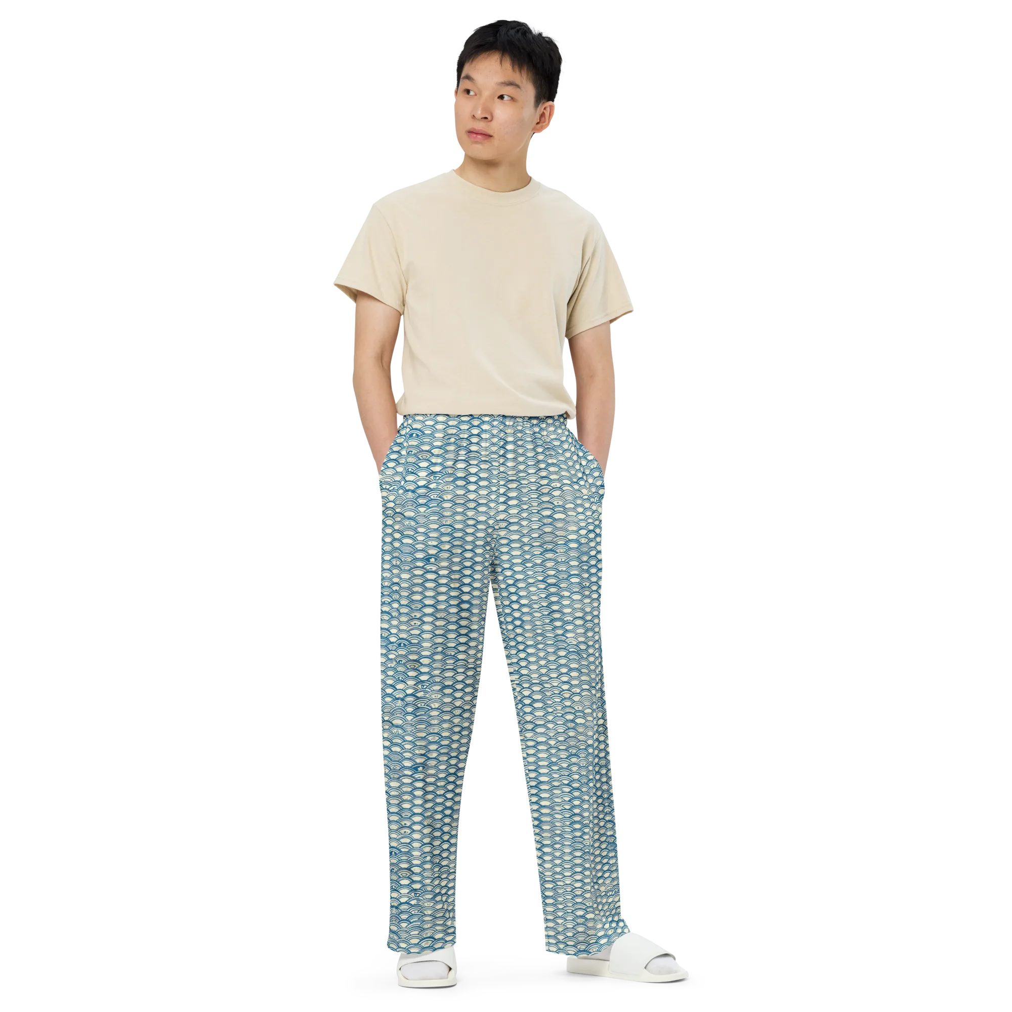 Tidal Archive on Wide-Leg Pants — Front