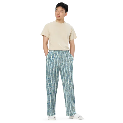 Tidal Archive on a Wide-Leg Pants