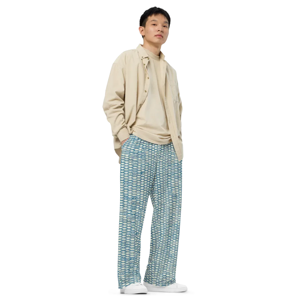 Tidal Archive on Wide-Leg Pants — Right Front
