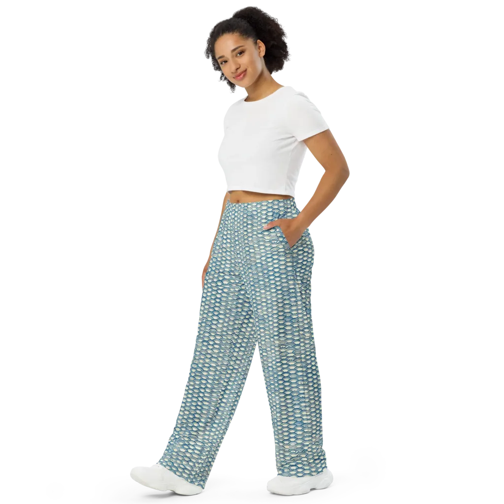 Tidal Archive on Wide-Leg Pants — Left Front