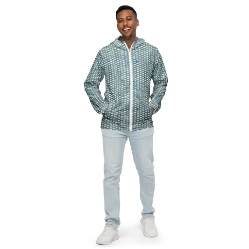 Tidal Archive on a Men's Windbreaker