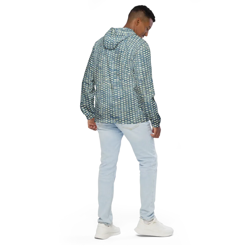 Tidal Archive on Men's Windbreaker — Back