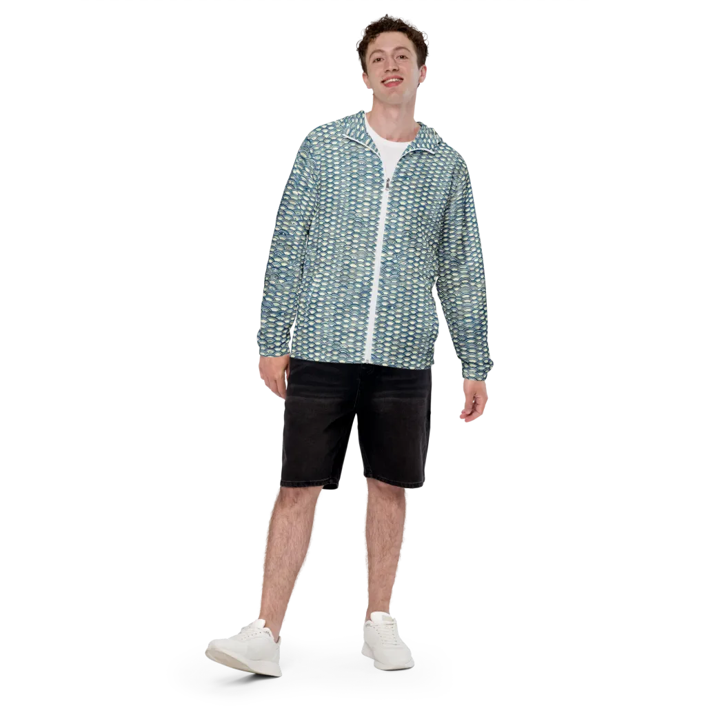 Tidal Archive on Men's Windbreaker — Front