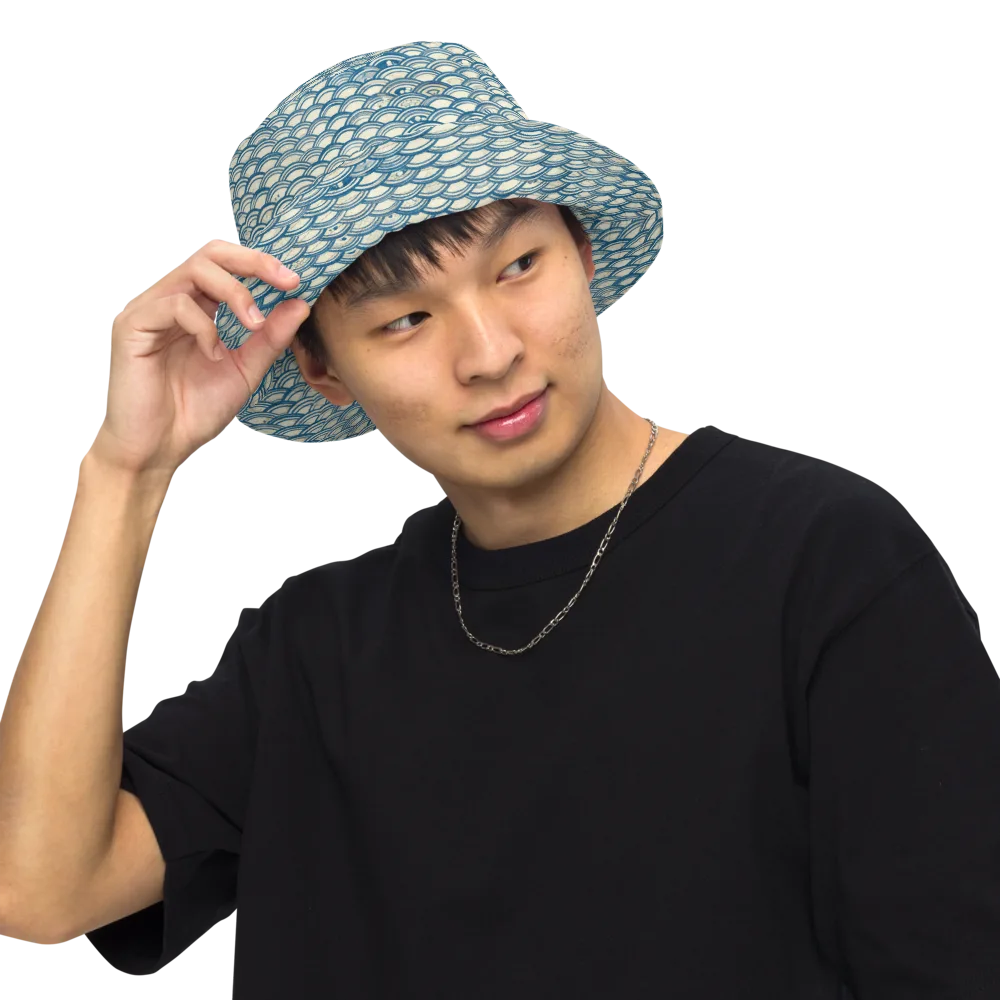 Tidal Archive on Reversible Bucket Hat — Front Inside