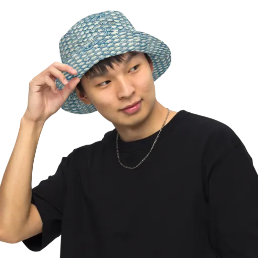 Tidal Archive on a Reversible Bucket Hat