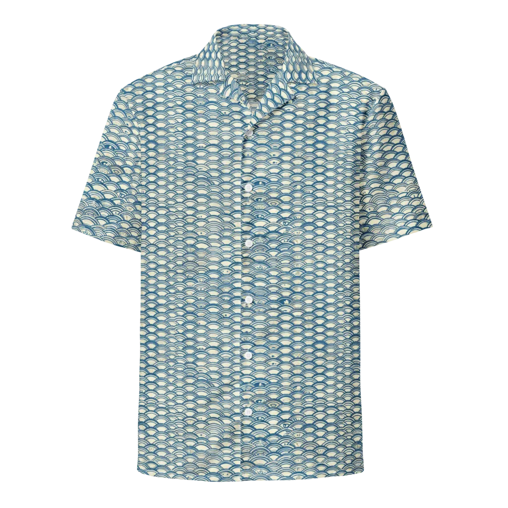 Tidal Archive on Button Shirt — Front