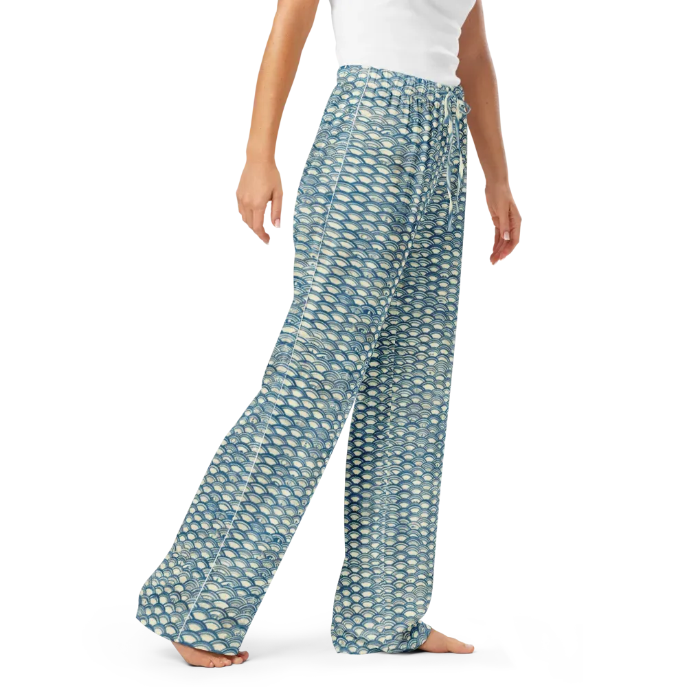 Tidal Archive on Women's Pajama Pants — Right Front