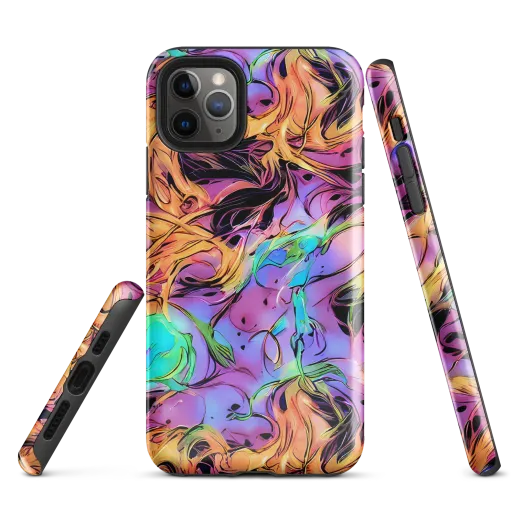 Neon Marigold on a Tough Case for iPhone®