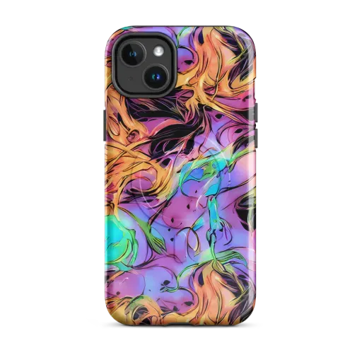 Neon Marigold on a MagSafe Tough Case for iPhone®