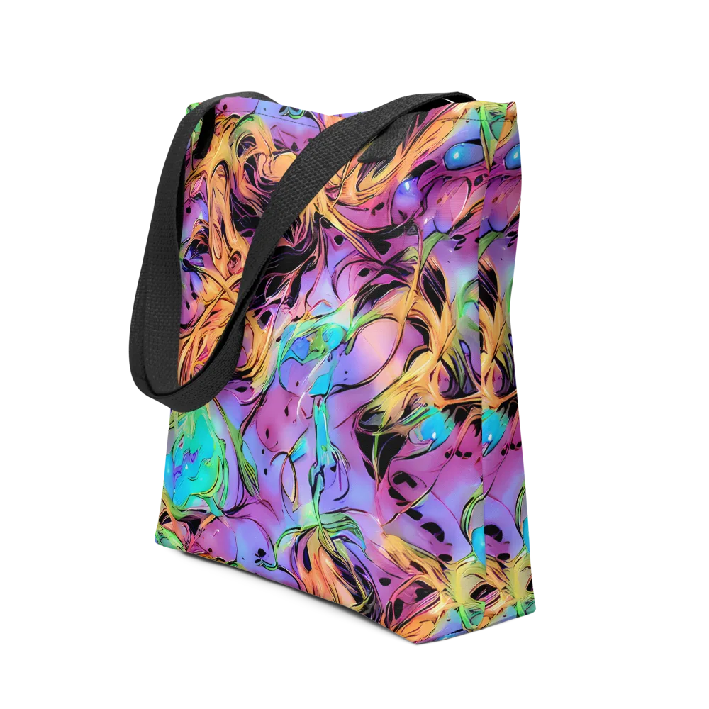 Neon Marigold on Tote Bag — Front