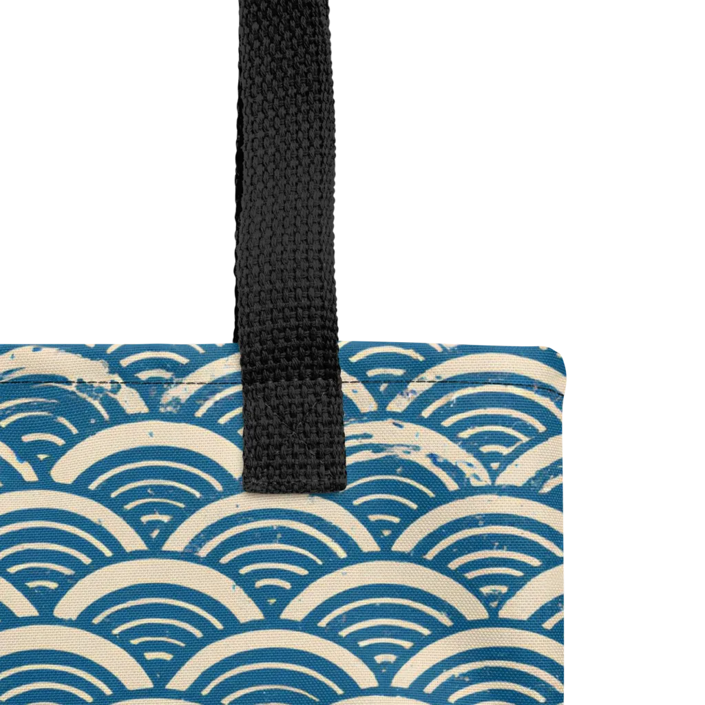 Midnight Wavecrest on Tote Bag — Product details