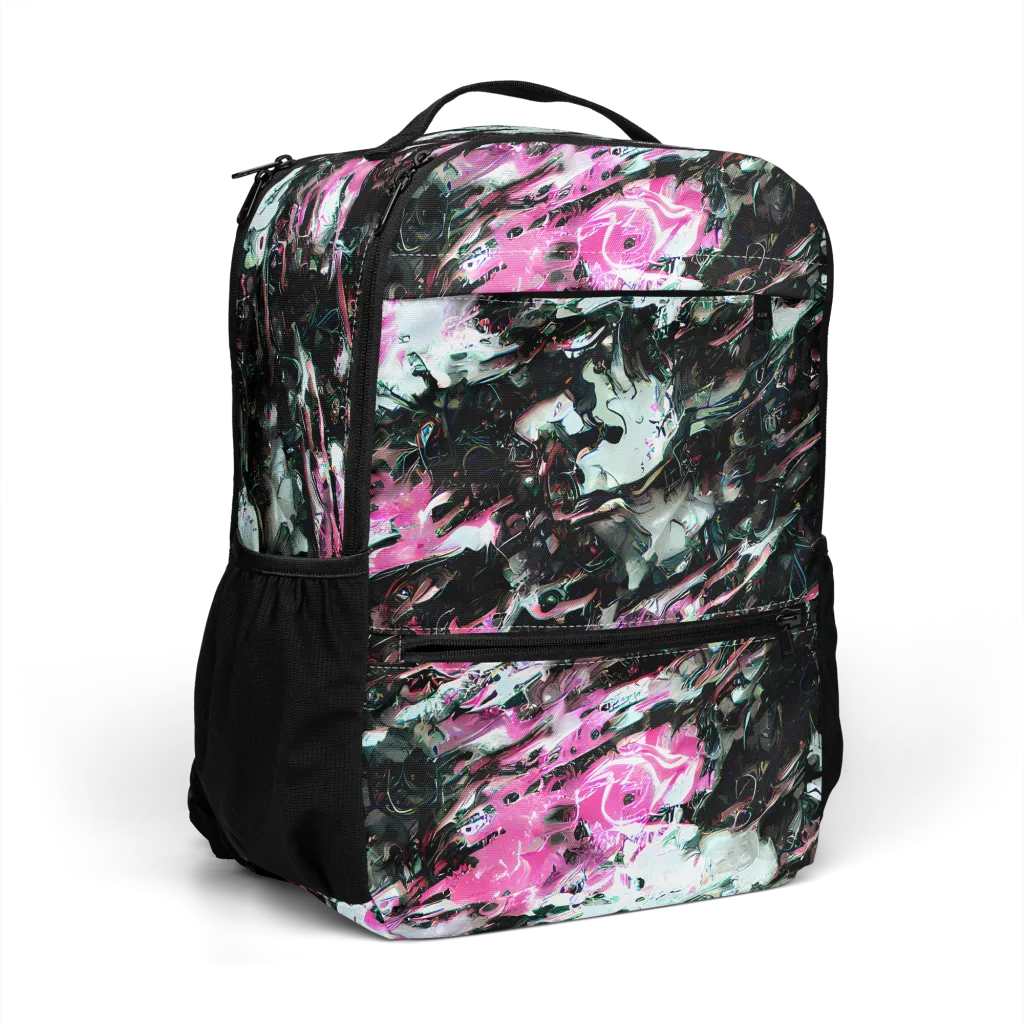 Neon Blackwater on Utility Backpack — Right Front