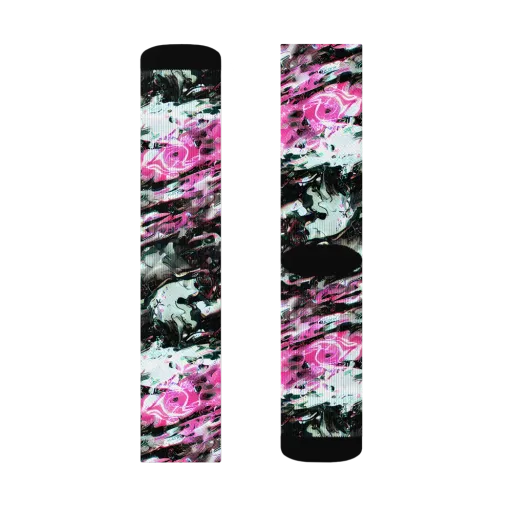 Neon Blackwater on a Socks