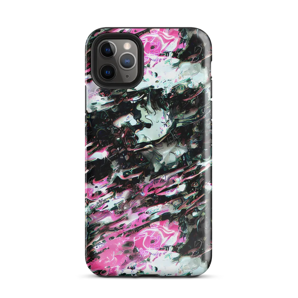 Neon Blackwater on Tough Case for iPhone® — Front