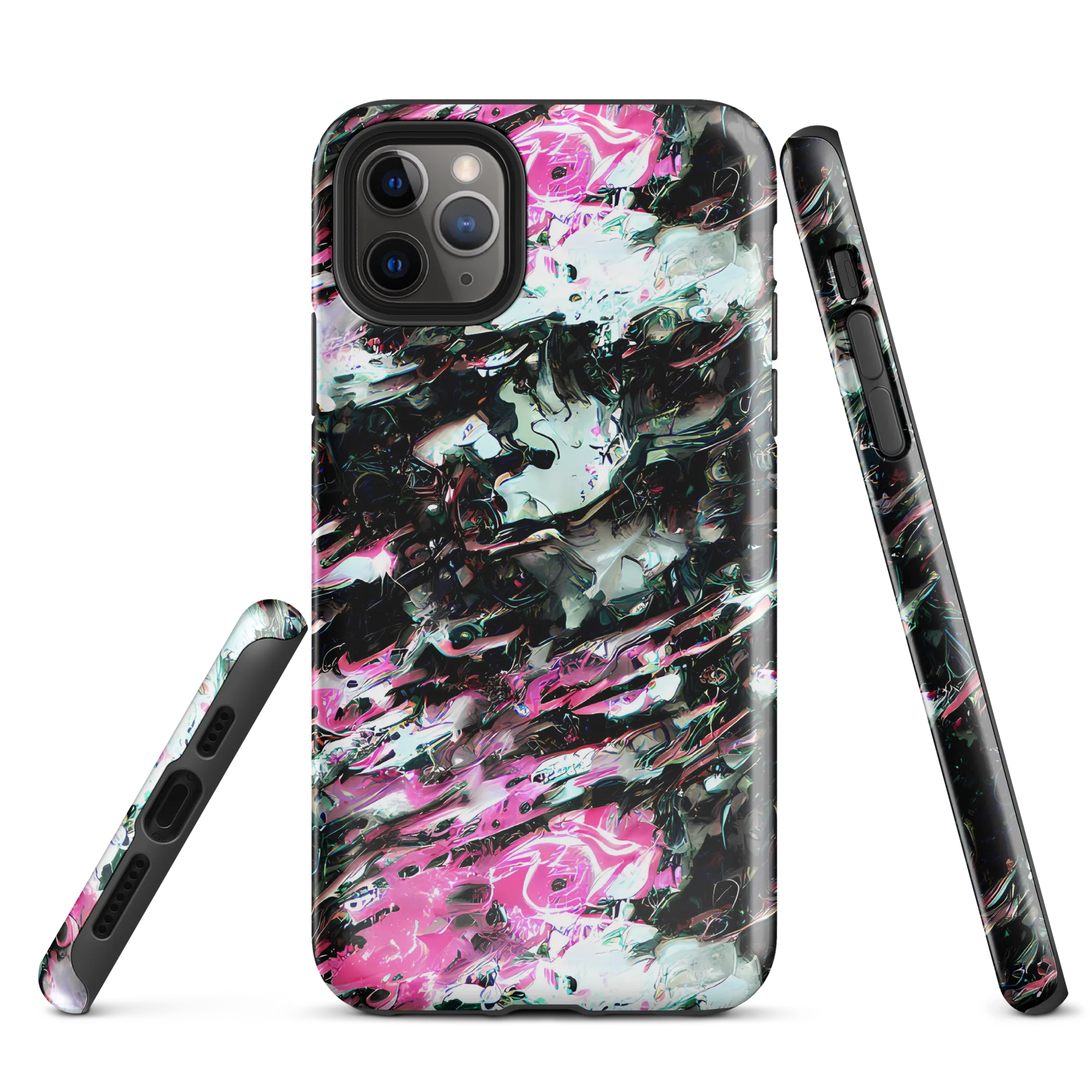 Neon Blackwater on Tough Case for iPhone® — Front