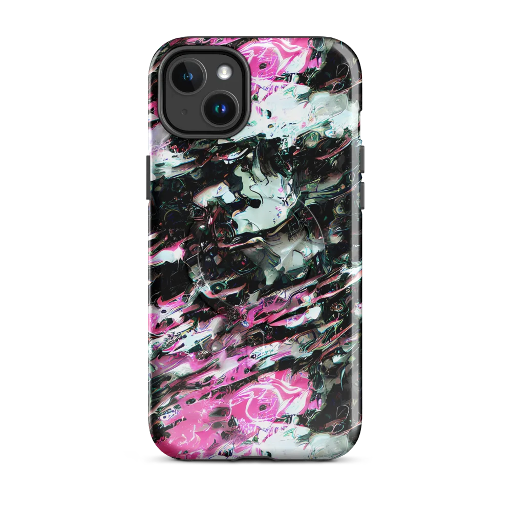 Neon Blackwater on MagSafe Tough Case for iPhone® — Front