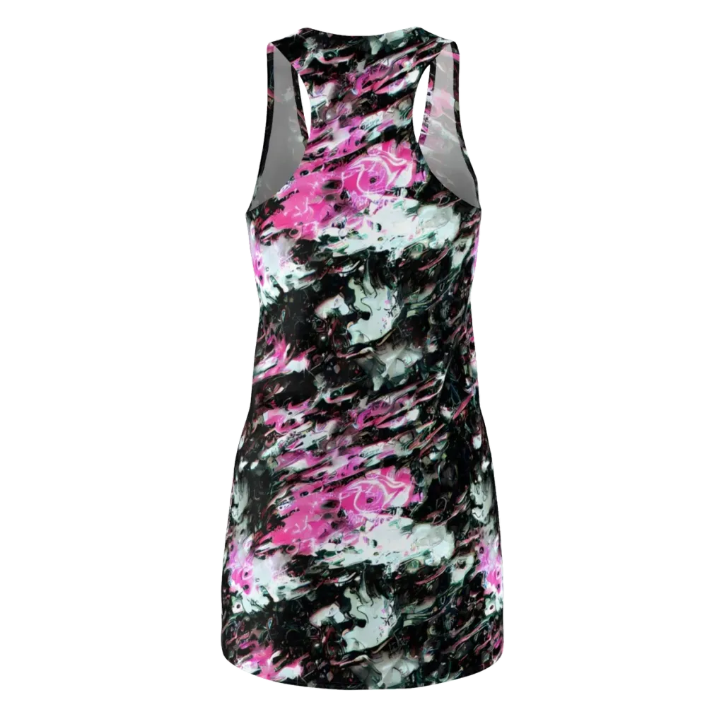Neon Blackwater on Racerback Dress — Back