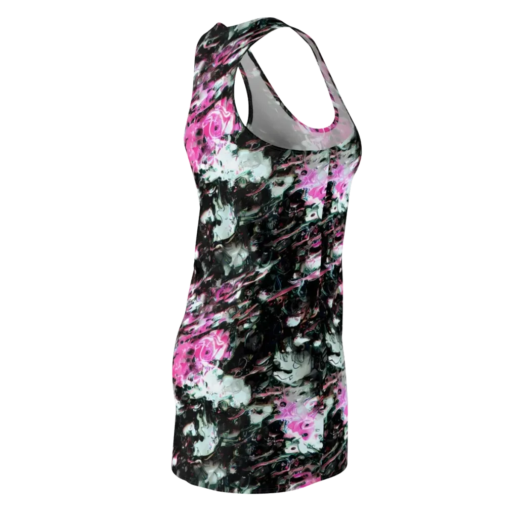 Neon Blackwater on Racerback Dress — Back Side
