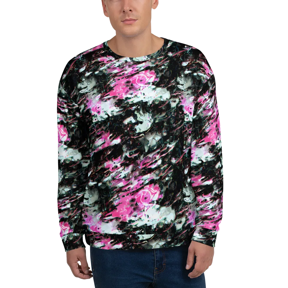 Neon Blackwater on Sweatshirt — Front