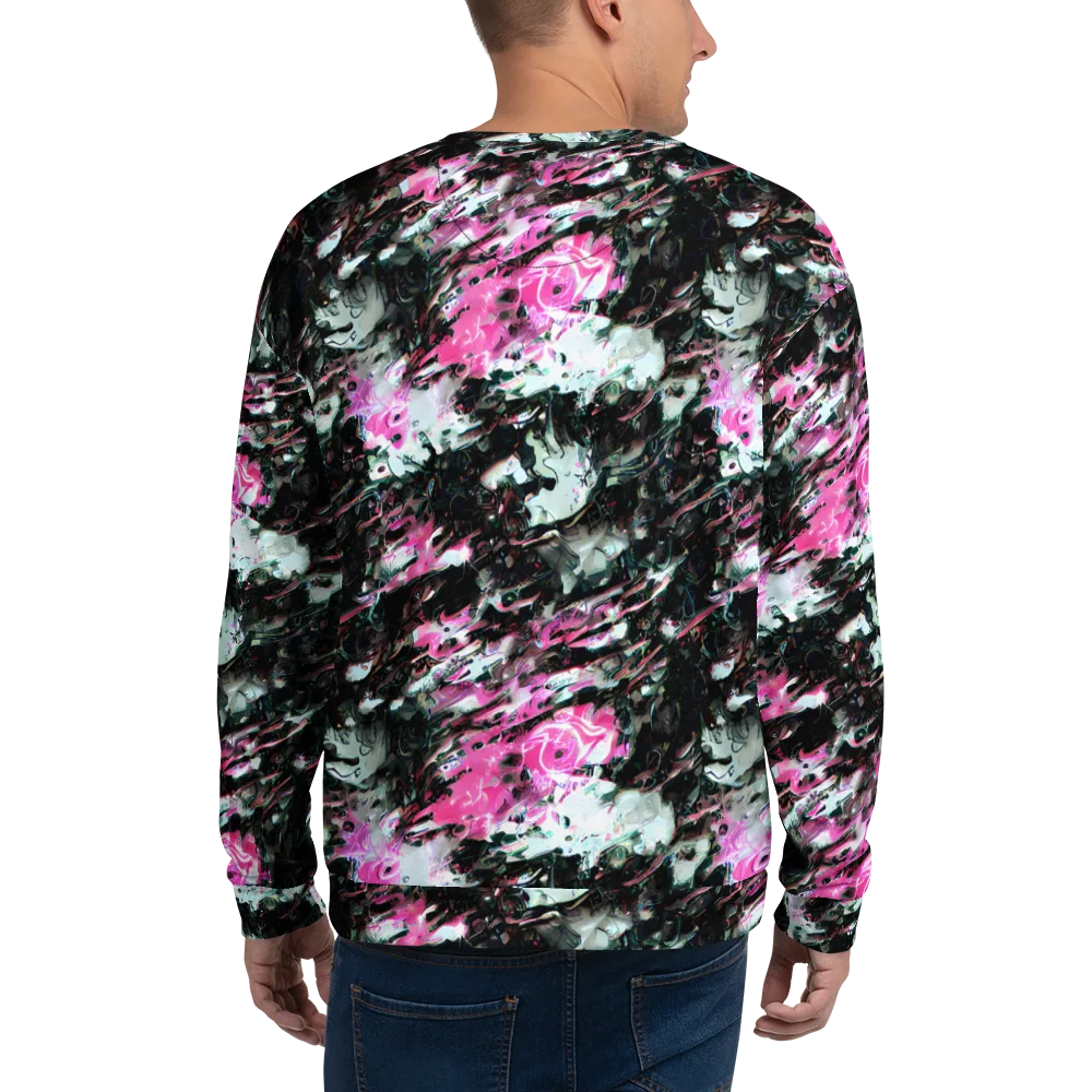 Neon Blackwater on Sweatshirt — Back