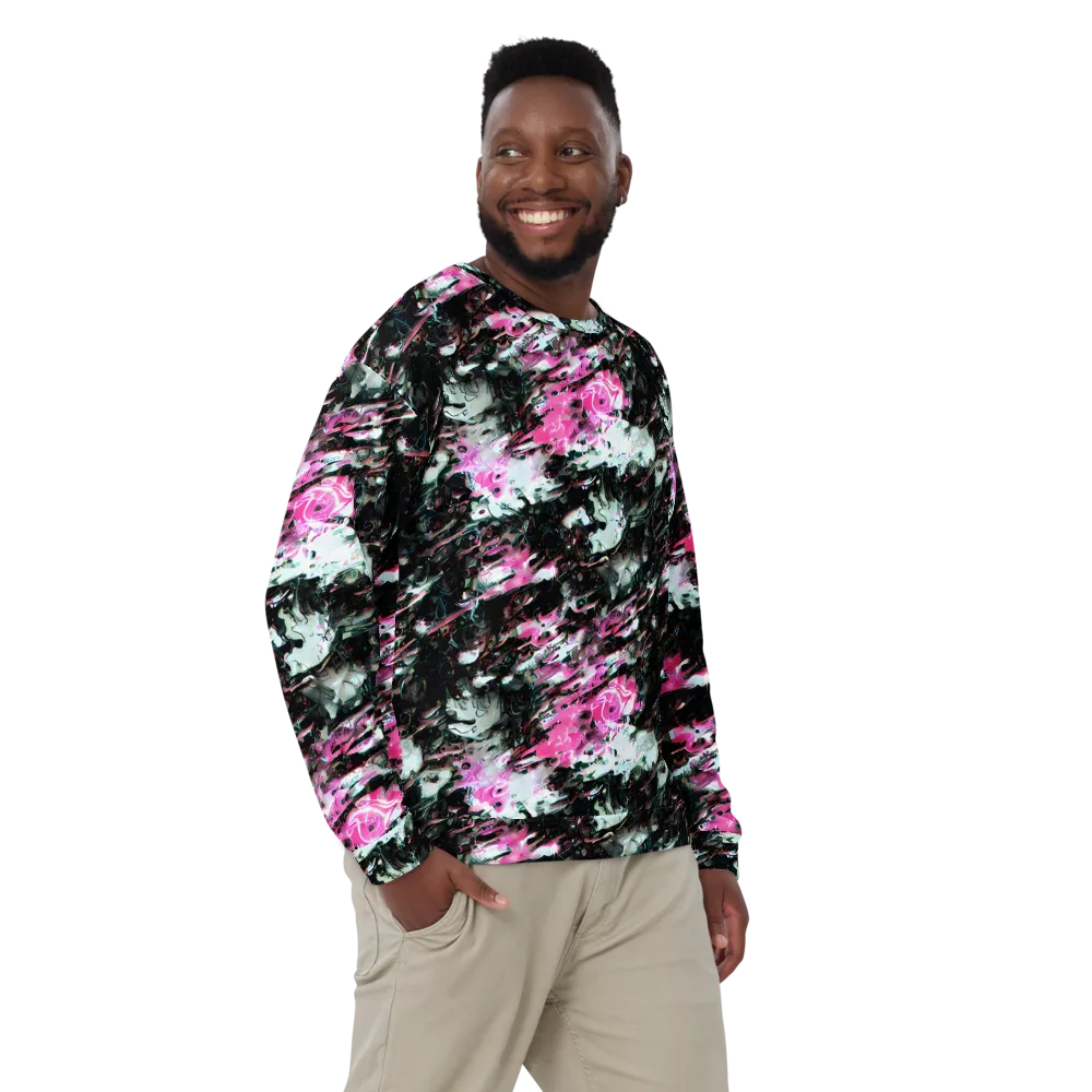 Neon Blackwater on Sweatshirt — Front