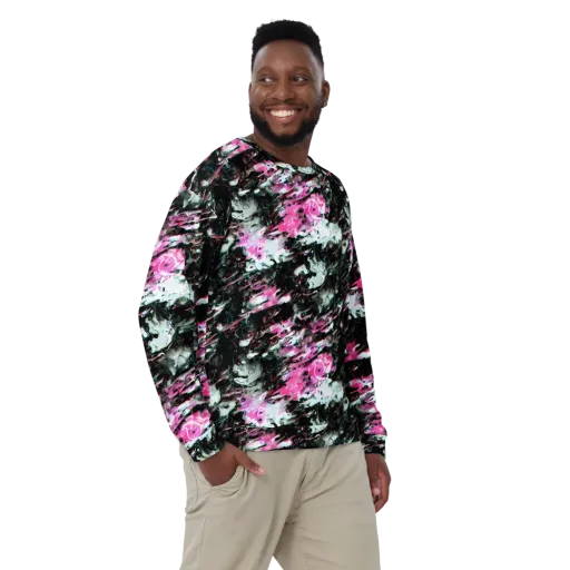 Neon Blackwater on a Sweatshirt