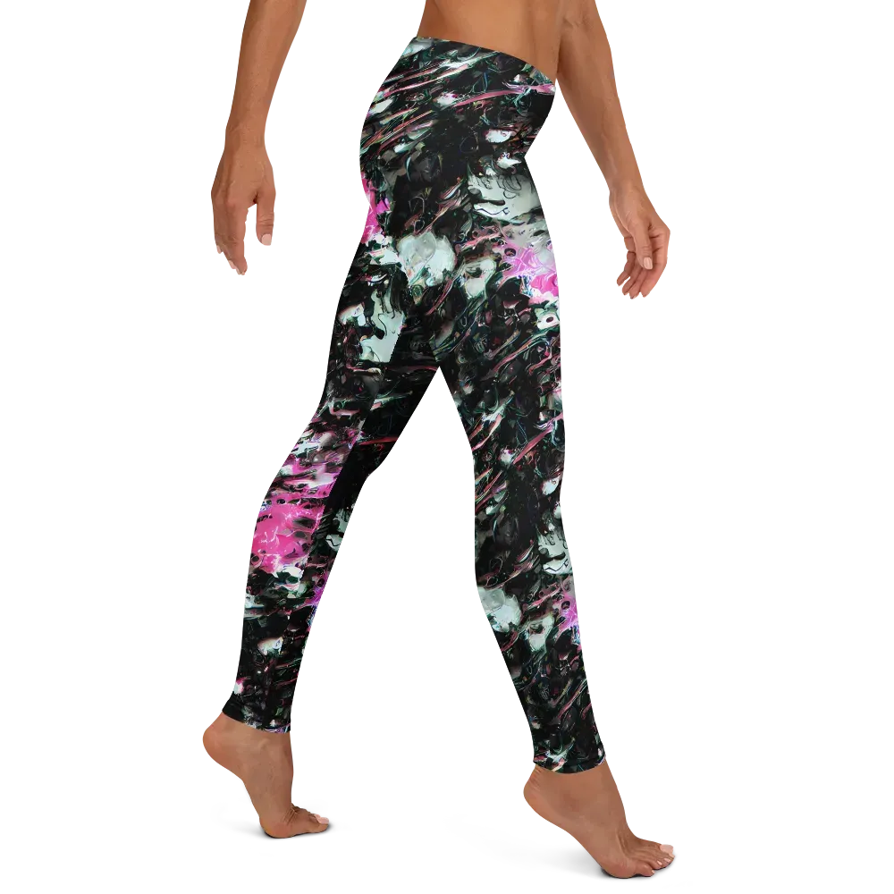 Neon Blackwater on Leggings — Right