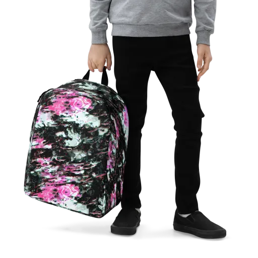 Neon Blackwater on a Minimalist Backpack