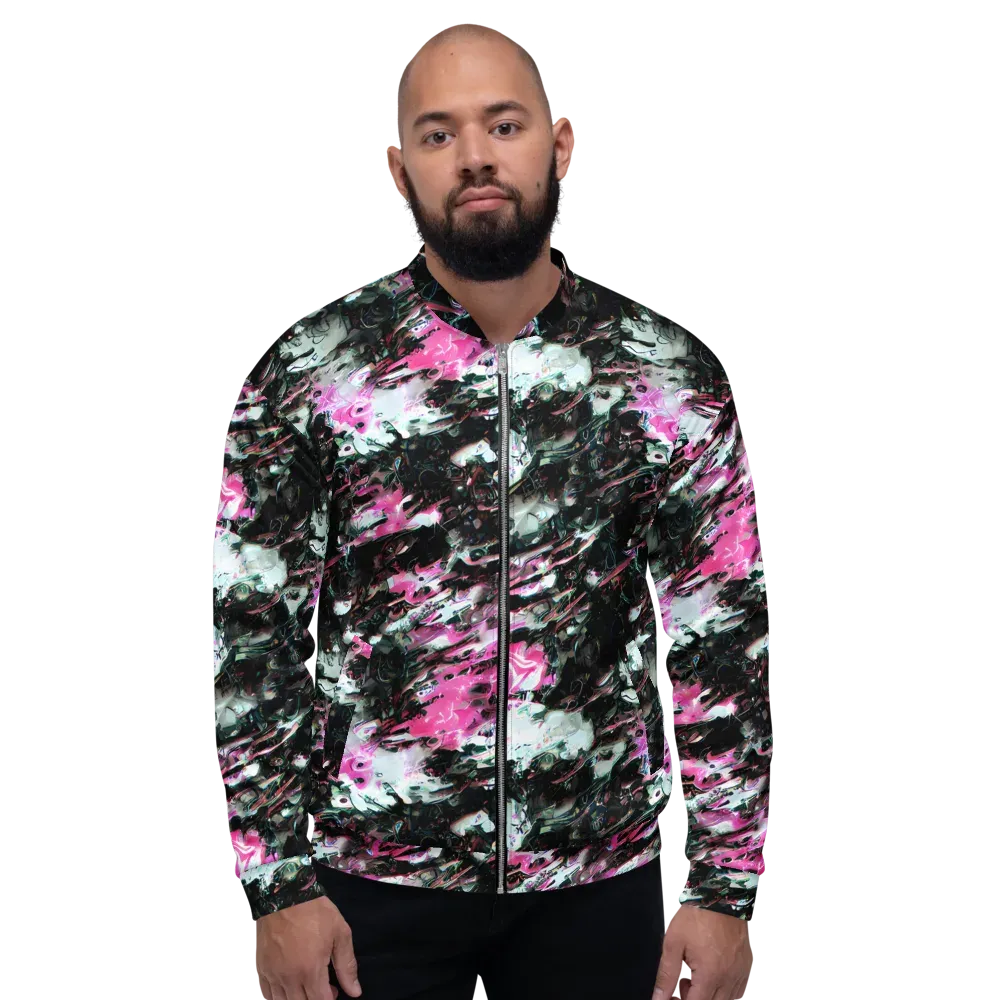 Neon Blackwater on Bomber Jacket — Front