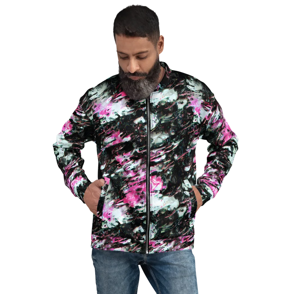 Neon Blackwater on Bomber Jacket — Front
