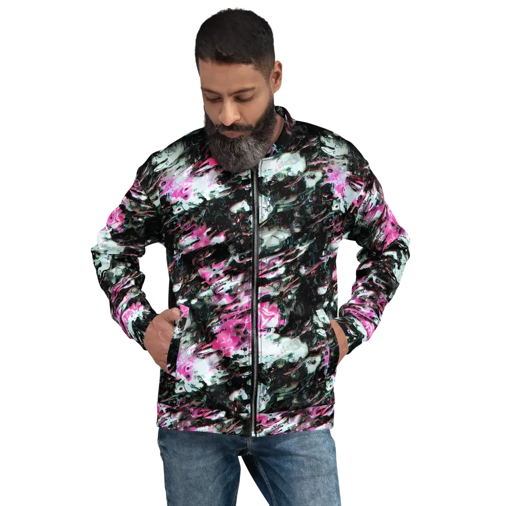 Neon Blackwater on Bomber Jacket — Front